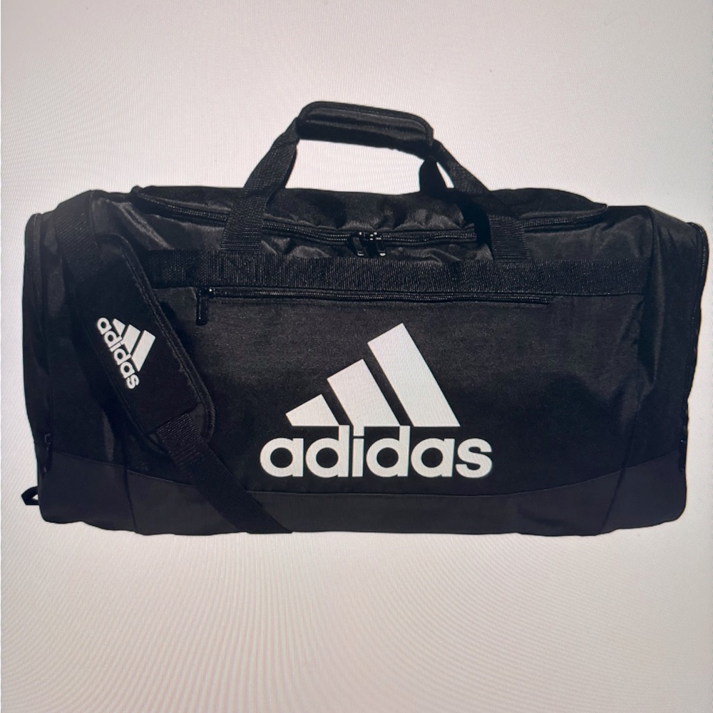 Black Adidas Large Duffel Bag
